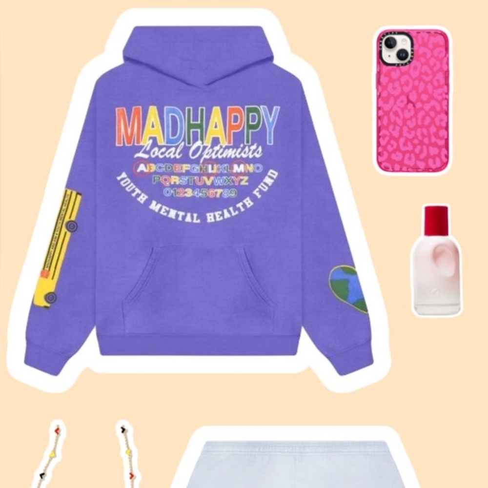 Madhappy x aim rare hoodie
